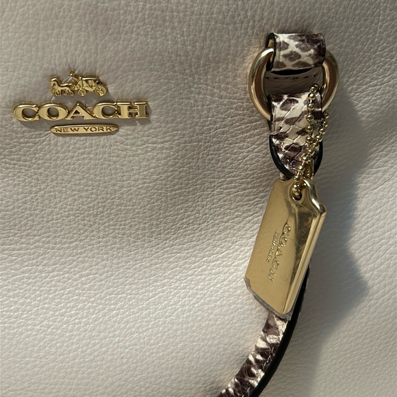 Coach F76642 Pebbled Leather Mia Satchel - Picture 5 of 8